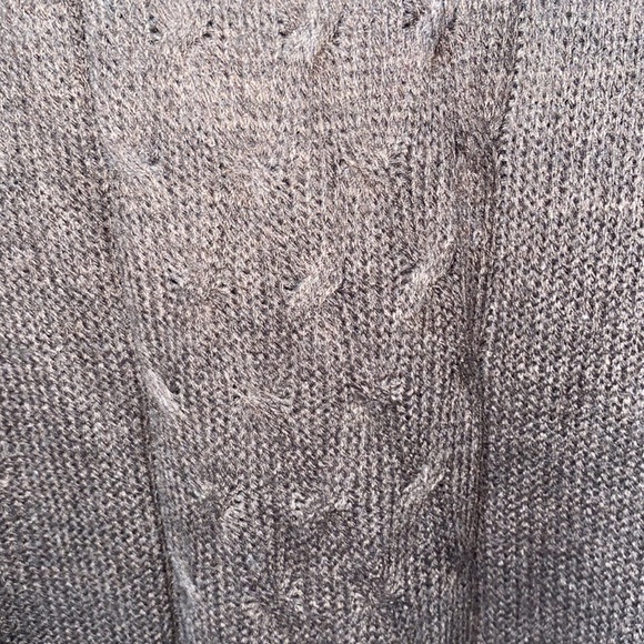 BRITTANY BLACK BROWN SWEATER DRESS SZ XL - Picture 6 of 14